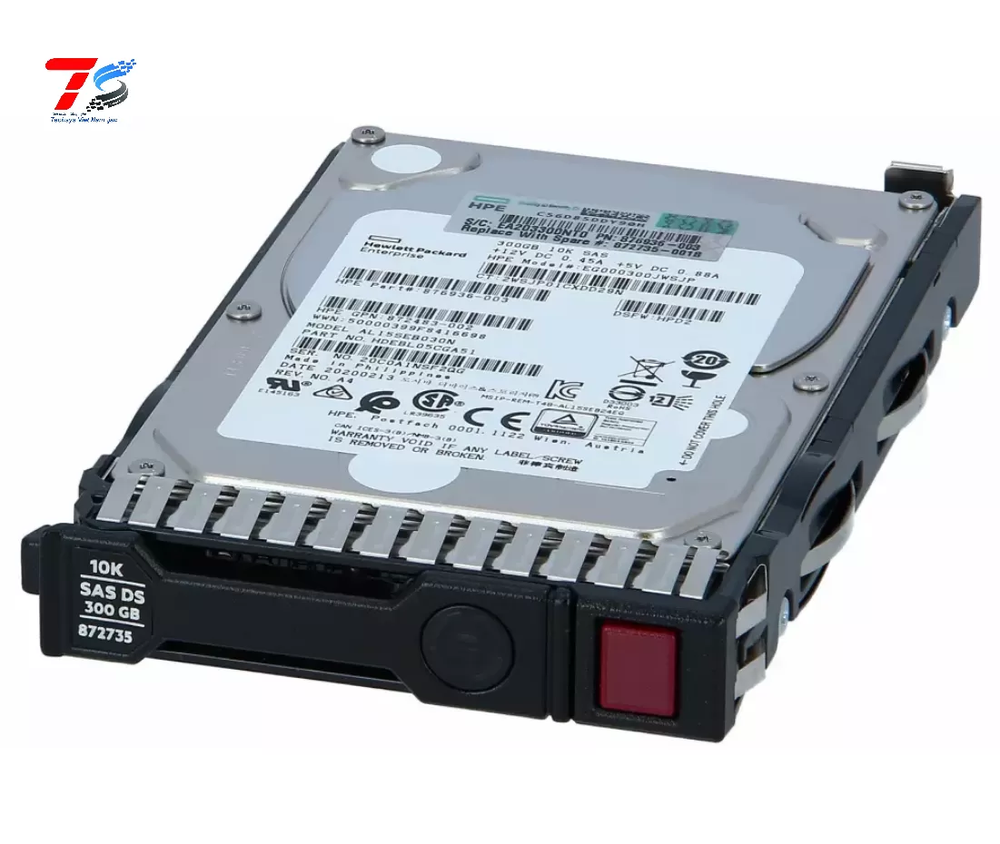 HDD HP G8-G10 300GB 12G 10K 2.5 SAS - 872475-B21